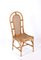 Bamboo & Vienna Straw Chairs from Vivai Del Sud, Italy, 1970s, Set of 4, Image 2