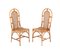 Bamboo & Vienna Straw Chairs from Vivai Del Sud, Italy, 1970s, Set of 4, Image 11