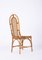 Bamboo & Vienna Straw Chairs from Vivai Del Sud, Italy, 1970s, Set of 4, Image 7