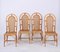 Bamboo & Vienna Straw Chairs from Vivai Del Sud, Italy, 1970s, Set of 4, Image 12