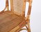 Bamboo & Vienna Straw Chairs from Vivai Del Sud, Italy, 1970s, Set of 4 13