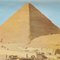 Carta da parati vintage arrotolabile con piramide Cheops e Sfinge, anni '70, Immagine 3