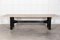 Large English Brutalist Dining Table in Ebonised and Bleached Pine, 1970s 2