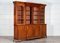Large English Breakfront Glazed Mahogany Bookcase, 1870s 3