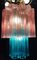 Lampadari rosa e blu di Valentina Planta, Murano, set di 2, Immagine 7