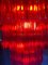 Lámparas de araña italianas rojas de Valentina Planta, Murano. Juego de 2, Imagen 16