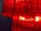 Lampadari rossi di Valentina Planta, Murano, set di 2, Immagine 12
