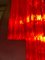 Lampadari rossi di Valentina Planta, Murano, set di 2, Immagine 19