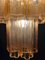 Lámparas de araña italianas de ámbar de Valentina Planta, Murano. Juego de 2, Imagen 10