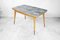 Tavolo allungabile in legno color marmo, anni '60, Immagine 1
