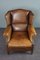 Fauteuil Vintage en Cuir Marron 5