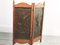 Arts and Crafts Brass & Oak Fire Screen, 1900s, Image 5