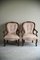 Victorian Carved Rosewood Armchairs, Set of 2 5