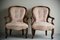 Victorian Carved Rosewood Armchairs, Set of 2 6