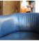 Blue Leather Armchair, 1960s, Image 5