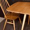 Table with Folding Wings in Elm and Beech by Lucian Ercolani for Ercol, 1960s, Image 4