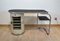Small Desk with Stool in Steeltubes and Cream Lacquer from Mauser Werke Waldeck, Germany, 1950s 15