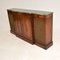 Marble Top Grill Fronted Sideboard, 1930s 4