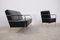 Leather Sofa and Armchair by Gunilla Allard for Lammhults, 1990s, Set of 2 3