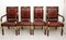 Leather Chairs, Vienna, Set of 4 1