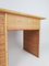 Vintage Italian Writing Desk with Drawers in Bamboo, Rattan and Plywood, 1970s 15