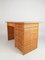 Vintage Italian Writing Desk with Drawers in Bamboo, Rattan and Plywood, 1970s 5