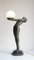 Art Deco Lumina Table Lamp in Marble and Glass by Max Le Verrier, 1920s, Image 7