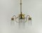 Lámpara de araña francesa vintage, años 20, Imagen 5