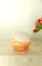Lampada da tavolo Swirl in vetro arancione, Italia, anni '80, Immagine 3