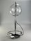 Space Age Ball Table Lamp in Glass & Metal, 1970s, Image 12