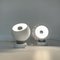 White Eyeball Lamps by Goffredo Reggiani, 1960s, Set of 2 2