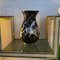 Italian Orientalist Purple Glass & Sterling Silver Vase, 1930s 11