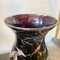 Italian Orientalist Purple Glass & Sterling Silver Vase, 1930s, Image 4