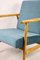 Vintage Easy Chair in Light Blue Marine, 1970s, Image 5