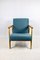 Fauteuil Vintage Bleu Marine, 1970s 6