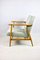 Vintage Light Green Easy Chair, 1970s, Image 8