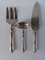 Art Deco Fischservice aus Silber, 1930er, 3er Set 1