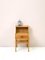 Scandinavian Bedside Table with Double Shelf, 1960s, Image 2