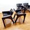 Italian Gaudi Chairs by Vico Magistretti for Artemide, 1970s, Set of 4 2