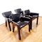 Italian Gaudi Chairs by Vico Magistretti for Artemide, 1970s, Set of 4 5