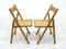 Rattan Folding Chairs, 1980s, Set of 2, Image 2