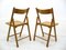 Rattan Folding Chairs, 1980s, Set of 2 9