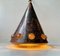 Mid-Century Brutalist Conical Ceiling Pendant Lamp by Nanny Still for Raak, 1960s 8