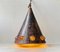 Mid-Century Brutalist Conical Ceiling Pendant Lamp by Nanny Still for Raak, 1960s 2
