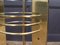 Modernist Brass Rocket Sidetable, 1970s 12