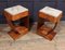 Art Deco French Bedside Tables, 1920s, Set of 2 8