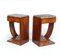 Art Deco French Bedside Tables, 1920s, Set of 2 3