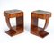 Art Deco French Bedside Tables, 1920s, Set of 2 2