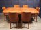 Art Deco Dining Table and Chairs in Burr Walnut, 1930s, Set of 7 13