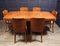 Art Deco Dining Table and Chairs in Burr Walnut, 1930s, Set of 7 11